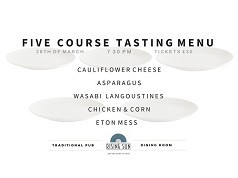 Five Course Tasting Menu Image